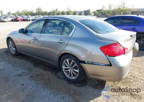 2007 Infiniti G35 Journey из США, поврежденный, VIN JNKBV61E17M725521